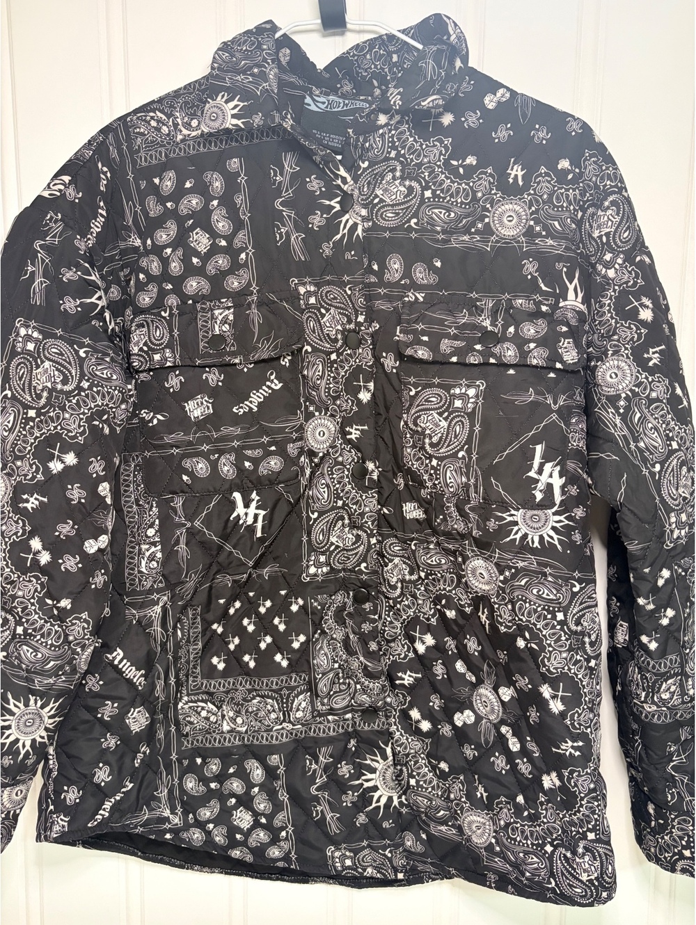 Limited Edition Hot Wheels Paisley Puffer Jacket Small